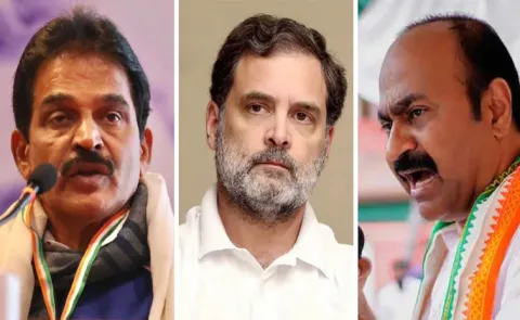 rahul Gandhi met kc venugopal privately amid buzz over kerala CM