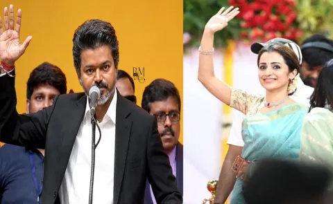 Trisha Special Attraction In Vijay Oath Ceremony