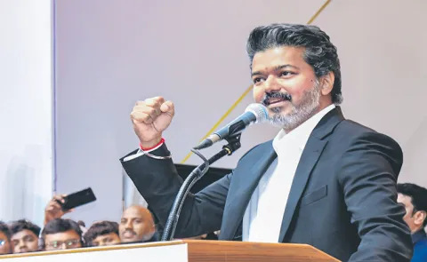 C Joseph Vijay takes oath as Tamil Nadu New Chief Minister