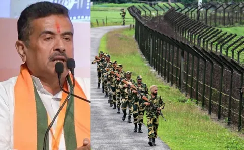 Bengal CM Suvendu Land Allocation To BSF Fencing