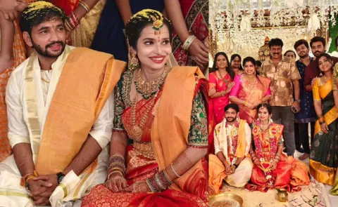 Telugu Serial Actor Krishna Reddy Wedding