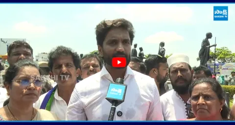 Margani Bharath Strong Reaction On Rajahmundry Mahatma Gandhi Statue Incident