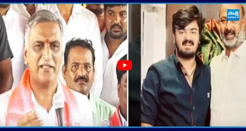 Harish Rao Reacts On Bandi Sanjay Son Case