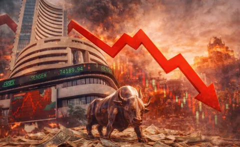 Stock Market Crash and Rs 10 Lakh Crore Investor Wealth Wiped Out