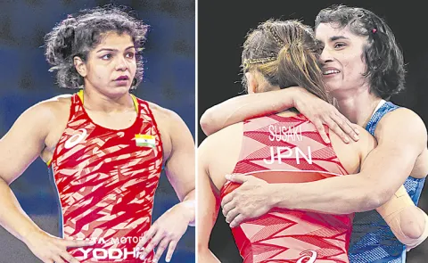 Sakshi Malik Supports Vinesh Phogat Wrestling Comeback