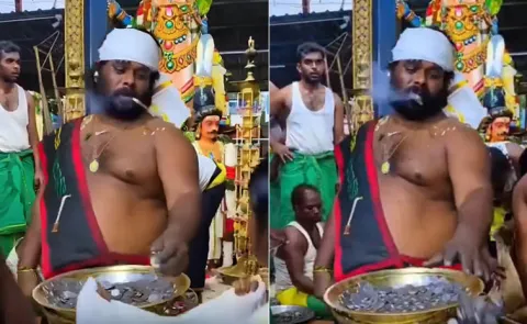 Tamil Nadu temple goes viral for giving money as prasadam 