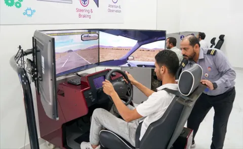 Dubai updates driving licence tests introduces collision warning lane assist