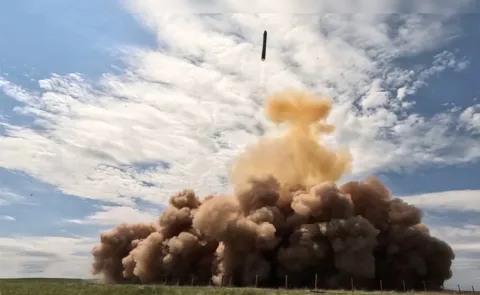 Russia Launches Nuclear Missiles on a Massive Scale