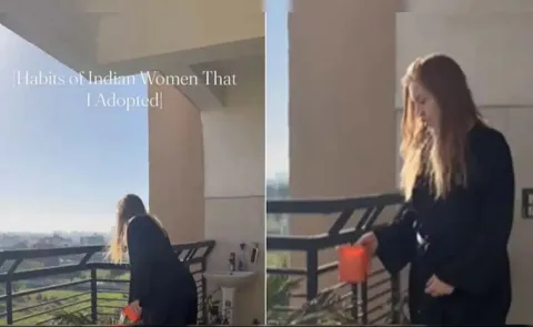 Russian Woman Shares 5 Habits Learned From Indian Women Goes Viral