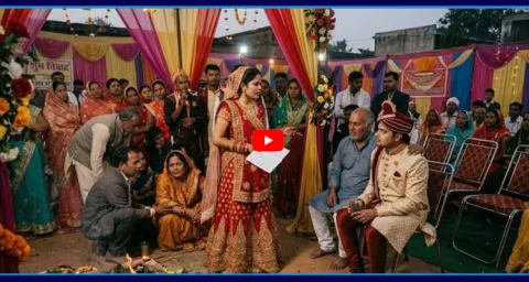 Ballia Bride Refuses Marriage Saree Dispute 1