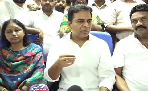  KTR visited Sanatnagar Tims Hospital
