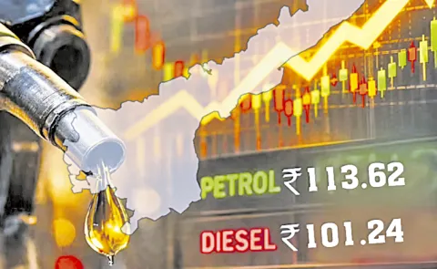 Petrol and Diesel prices will increase in Chandrababu Govt
