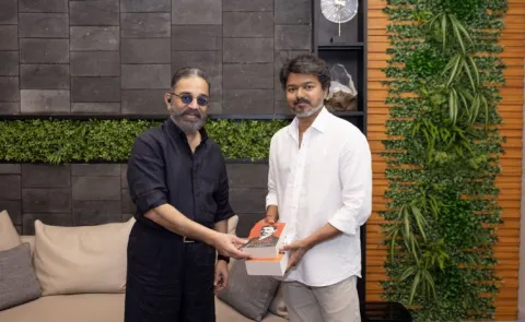 Kamal Haasan meets Tamil Nadu CM Vijay 