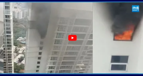  Fire Accident At Kukatpally Lodha Apartments  1
