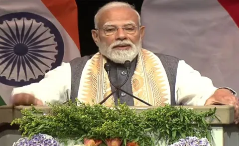 PM Narendra Modi addresses the Indian Diaspora in the Netherlands12