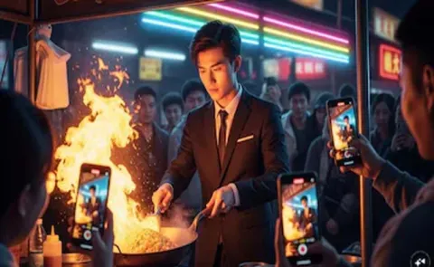 19 year old In China earns Rs 7 lakh monthly by selling fried rice goes viral
