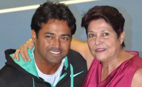 Leander Paes-Mother Olympian Jennifer Paes-Dies At Age-72