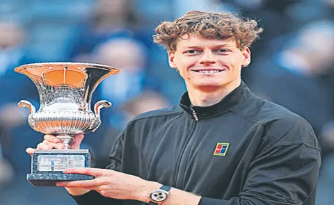 Jannik Sinner completes Career Golden Masters