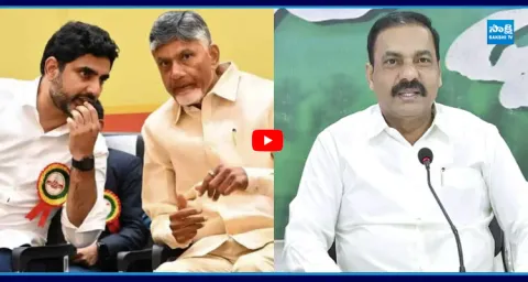  Kakani Govardhan Reddy Mass Counter to Chandrababu and Nara Lokesh  1