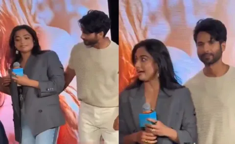 Rashmika Mandanna Faces Uncomfortable at Cocktail 2 Movie Event