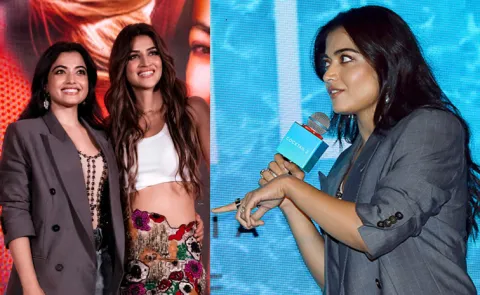 Rashmika Praise Kriti Sanon With That Word