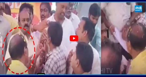 War Of Words Between Minister Nimmala Vs Locals 1