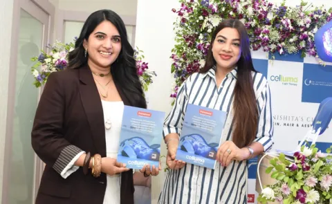 Film Actress Unveils Advanced Light Therapy
