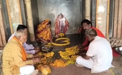 Akhand Jyoti Lit After 700 Years