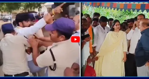 MLA Bandaru Sravani Sree Red Book Rule On TDP Activists  1