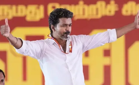 axis my india exit poll vijay tvk tamil nadu majority prediction