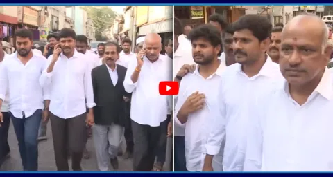 YSRCP Leader Pudi Srihari Released From Kothapet Police Station 1