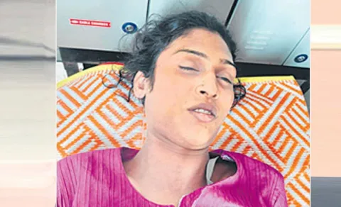 transgender woman after dispute