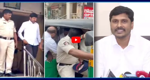 YSRCP Pudi Srihari First Reaction After Release From Kothapet Police Station 1