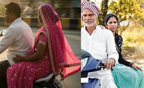 The untold story: Why women sit sideways on motorbikes?