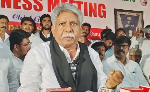 Mandakrishna Madiga Fires at Raghurama Krishnaraju
