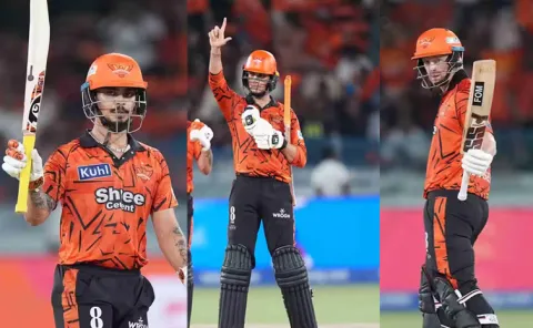 SRH Only 2nd Team-History Three Batters 500 Runs In Single Edition