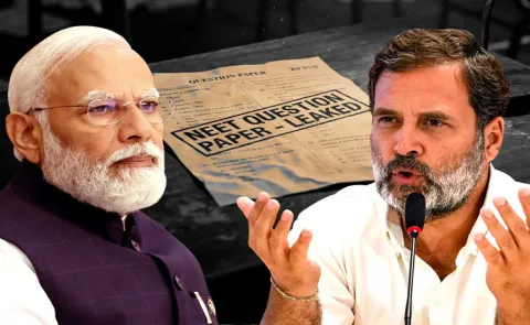 Rahul Gandhi Questions PM Narendra Modi Over Exam Paper Leaks