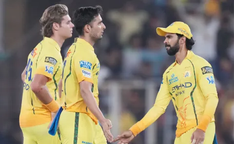 GT vs CSK: Entire CSK Team Punished Captain Handed Hefty Fine