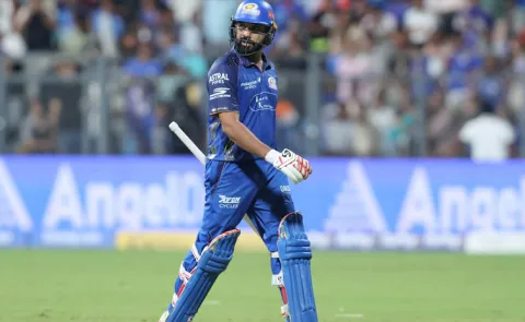 MI Batter Rohit Sharma Worst Record Most-Ducks In IPL History6