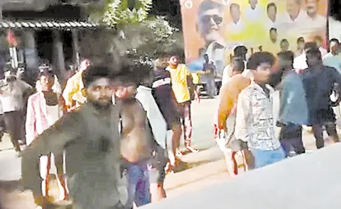 TDP Goons Attack Janasena Activist at Kolluru: Bapatla District