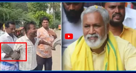 Janasena Leader Warning To MLA Pulivarti Nani 1