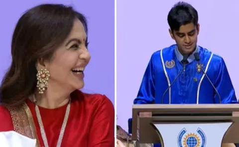 Student witty Mumbai Indians dig Nita Ambani bursts into laughter 12