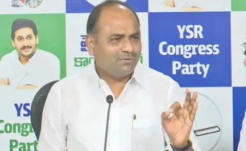 YSRCP Leader Tatiparthi Chandrasekhar Slams AP Govt