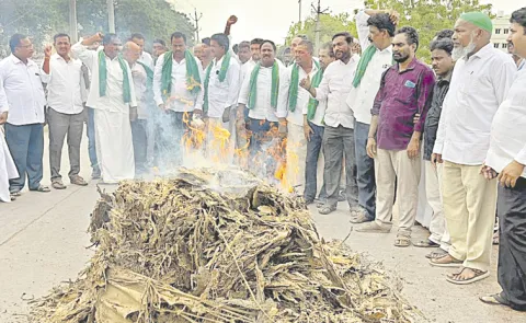 Tobacco Farmers fires on Chandrababu Govt: Andhra pradesh