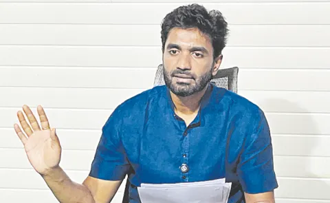 Margani Bharat Fires on Nara Lokesh over Mega DSC