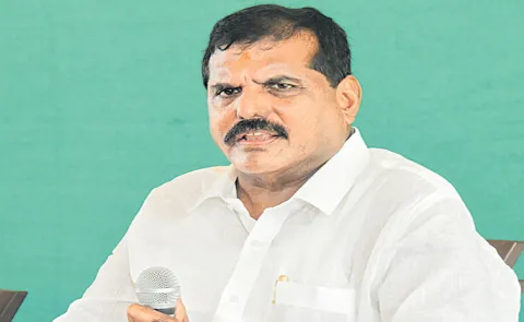 Botsa Satyanarayana Fires on Chandrababu govt about DSC