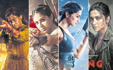 Indian actresses ready to play action