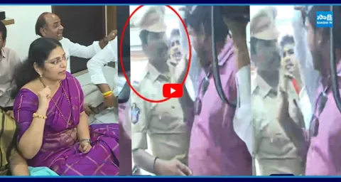 Sakshi Reporter Strong Counter To Mangalagiri Police 1