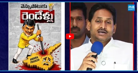 YS Jagan Released Chandrababu Vennupotu Booklet 3
