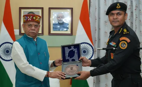 IIT Shillong Students Meet Telangana Governor